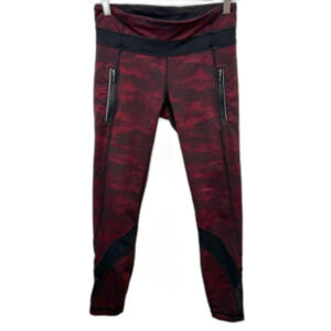 Lululemon Inspire Tight II Size 4 Power Luxtreme Hazy Days Black Deep Rouge